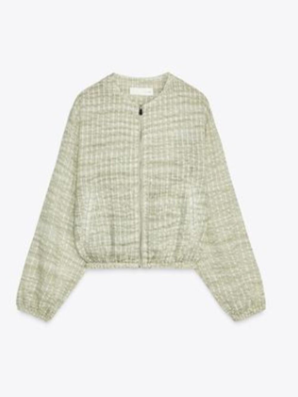 Zara flowy organza jacket xs